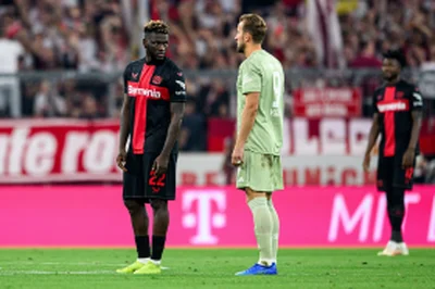 Tottenham legend Harry Kane putsÂ Boniface in his place after historic display for Bayern MunichÂ 