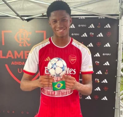Flamengo Adidas Cup: Arsenal striker Obi-Martin named Man of the MatchÂ after brace againstÂ Flamengo