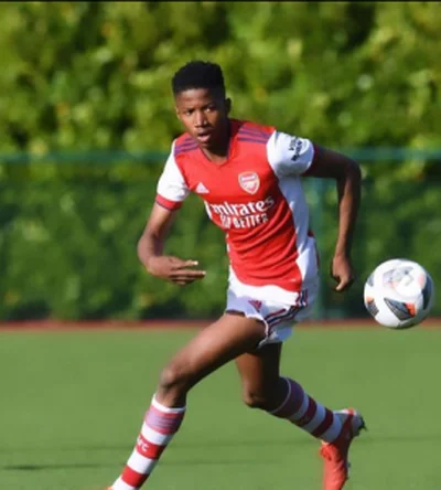 Schoolboy striker eligible for NigeriaÂ and Denmark scores hat-trick for Arsenal youth teamÂ 