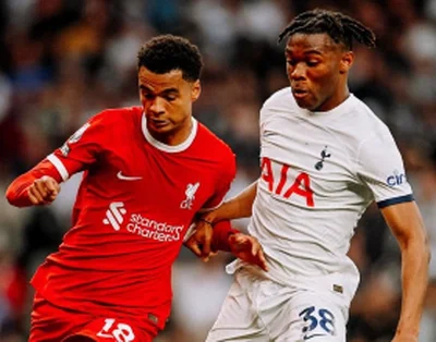 Klopp questions red card shown to Jota for foul on Udogie; Tottenham defender should have been sent off too