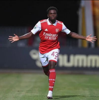 Two Olympic Eagles-eligible players train with Arsenal first team pre-Manchester United 