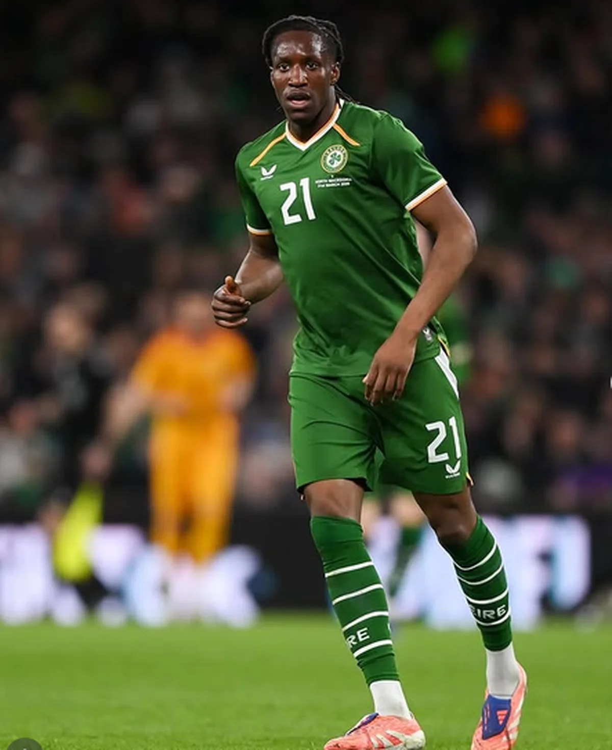 Stoke's Super Eagles-eligible CB not expected to make cap-tying appearance for Ireland tonight