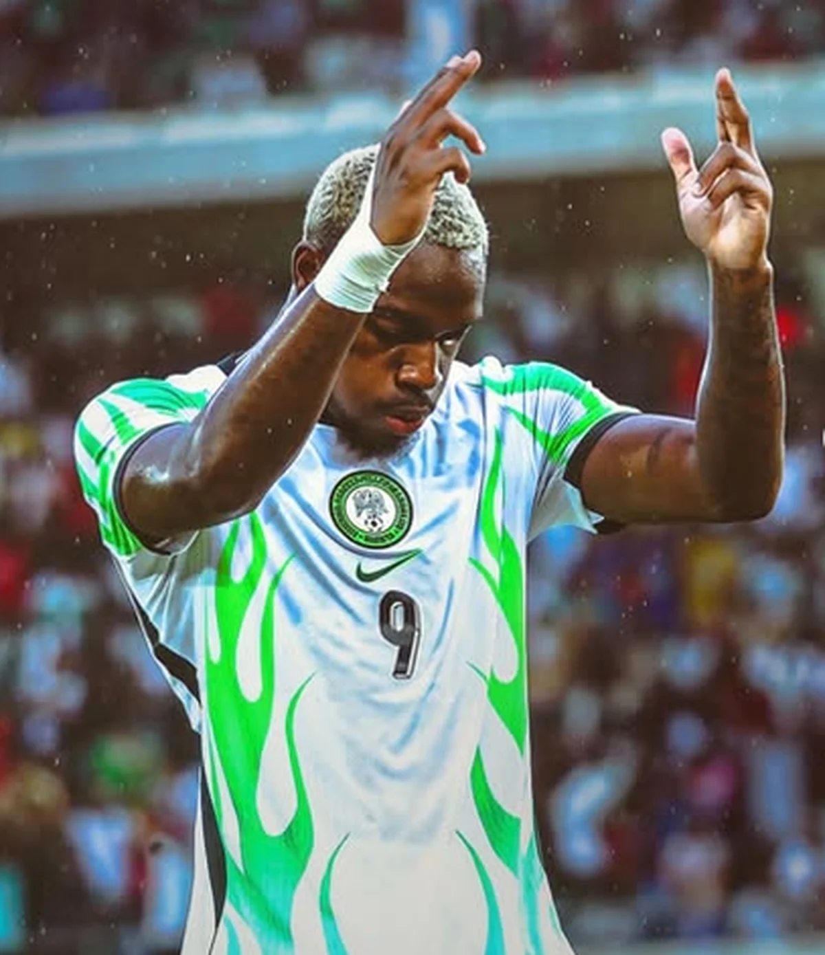 'I watched Okocha, Osimhen' - Ilenikhena reveals what he was thinking before scoring on Nigeria debut