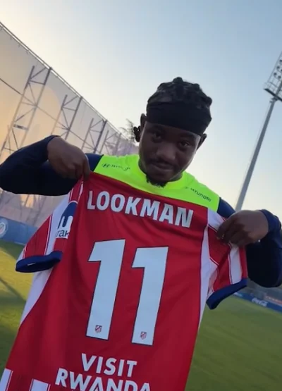 Confirmed: Super Eagles star Lookman gets new shirt number at Atletico Madrid