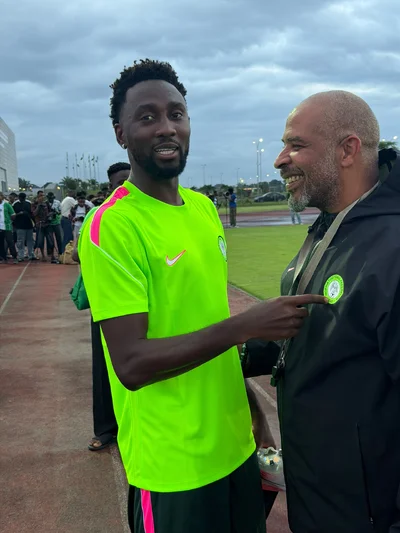 Only Maduka Okoye missing as Ndidi and Chukwueze train with Super Eagles pre-Madagascar