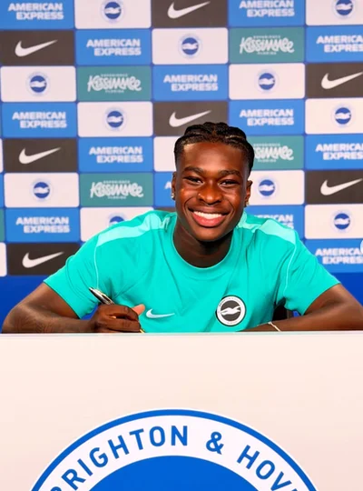 Winger eligible for Super Eagles and Black Stars signs new three-year contract with Brighton