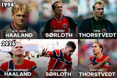 The Norwegian fathers and sons who made World Cup history