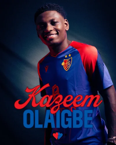 Swiss Super League giants FC Basel loan in Trabzonspor forward Kazeem Olaigbe