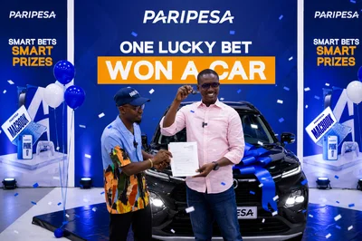 PariPesa crowns the winner of 'Bet for a Car!' promo