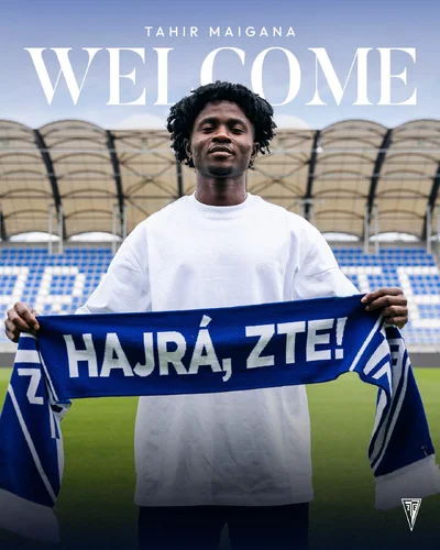 Done deal: Left-footed Flying Eagles winger Tahir Maigana departs Wireless for European club