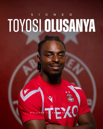 Official: Nigerian striker joins Aberdeen on permanent deal from Houston Dynamo