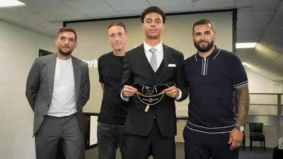 Derby County beat Everton to sign English-Norwegian-Nigerian striker who is a former sprint champion