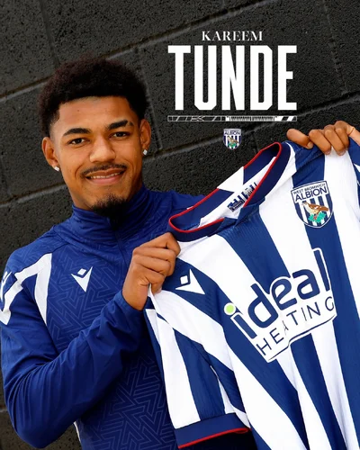 Done deal: Barcelona academy product Tunde now officially a West Brom player